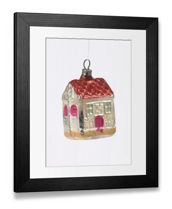 Framed Print : Christmas tree bauble Framed Print : Christmas tree bauble