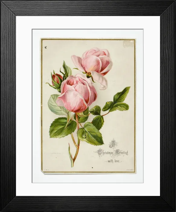Framed Print : Christmas card Framed Print : Christmas card
