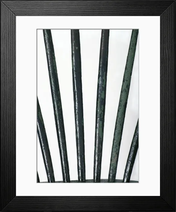 Framed Print : Windsor armchair, detail Framed Print : Windsor armchair, detail