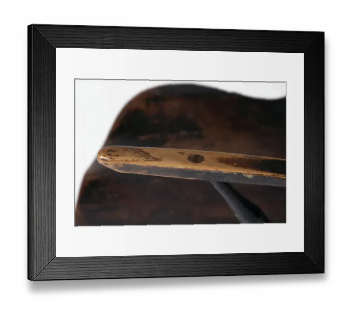 Framed Print : Windsor armchair, detail Framed Print : Windsor armchair, detail