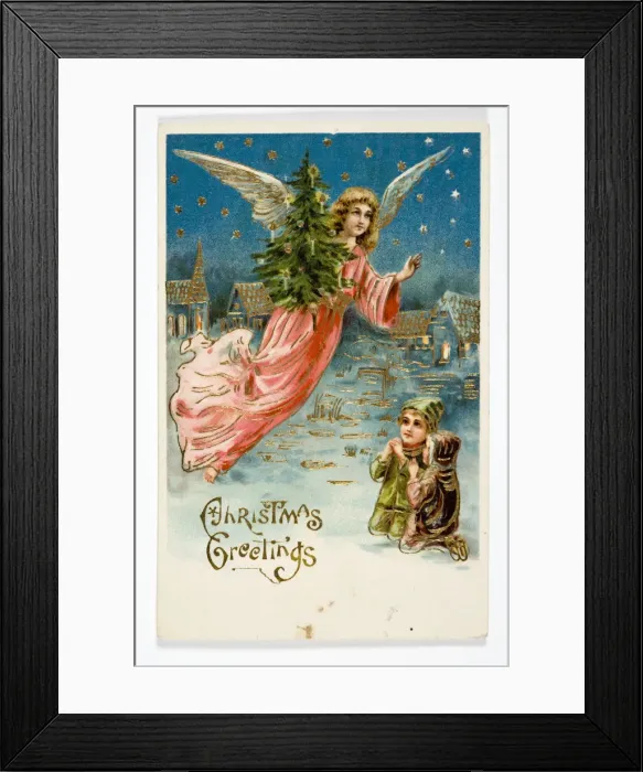 Framed Print : Christmas card Framed Print : Christmas card