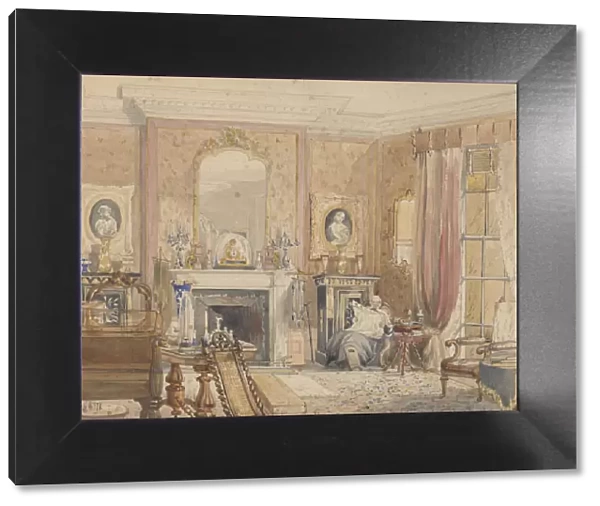 The Drawing Room at Bryn GlⳬNewport Mon[mouthshire]