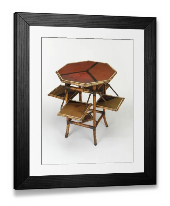 Framed Print : Occasional table Framed Print : Occasional table