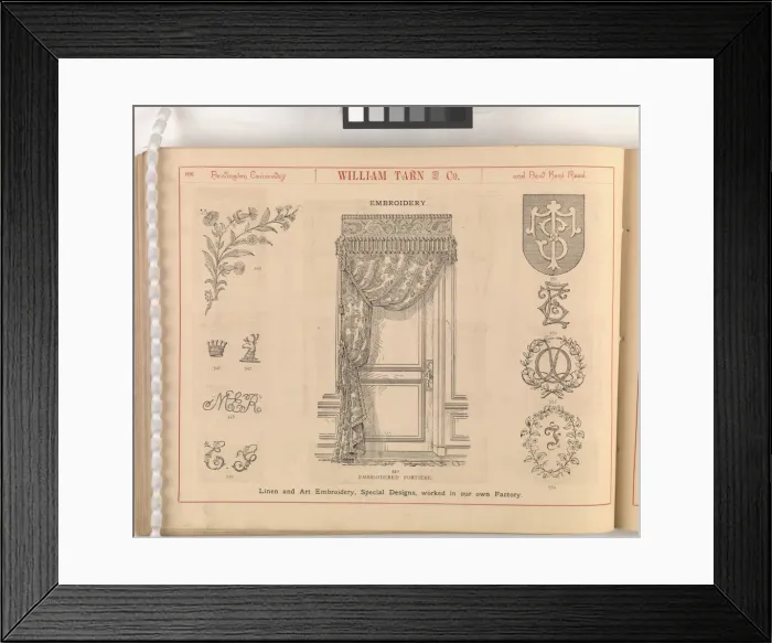 Framed Print : Page from William Tarn and Co.s Illustrated Catalogue: wit Framed Print : Page from William Tarn and Co.s Illustrated Catalogue: wit