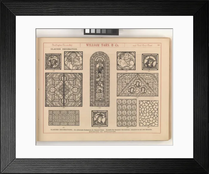 Framed Print : Page from William Tarn and Co.s Illustrated Catalogue: wit Framed Print : Page from William Tarn and Co.s Illustrated Catalogue: wit