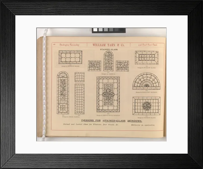 Framed Print : Page from William Tarn and Co.s Illustrated Catalogue: wit Framed Print : Page from William Tarn and Co.s Illustrated Catalogue: wit