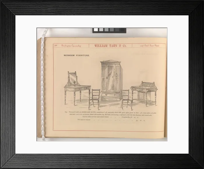 Framed Print : Page from William Tarn and Co.s Illustrated Catalogue: wit Framed Print : Page from William Tarn and Co.s Illustrated Catalogue: wit