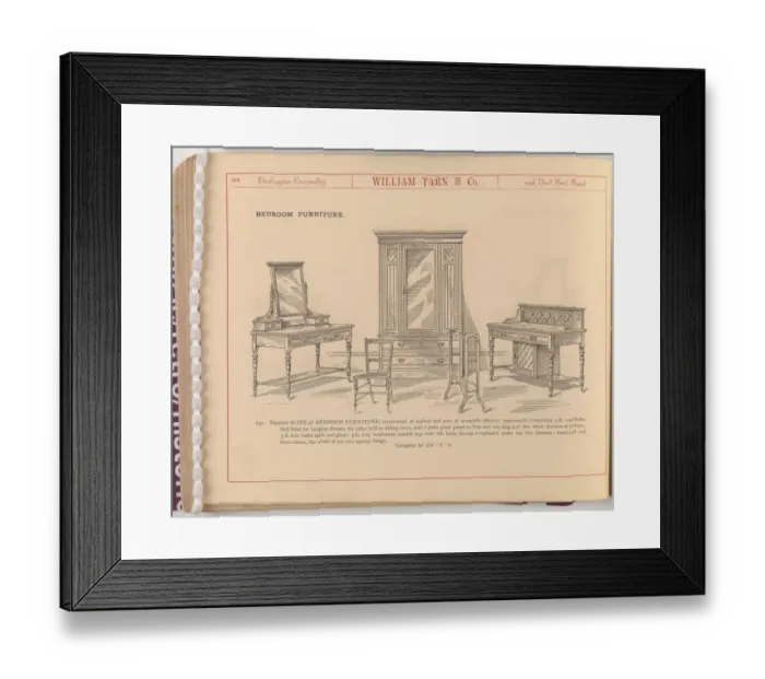 Framed Print : Page from William Tarn and Co.s Illustrated Catalogue: wit Framed Print : Page from William Tarn and Co.s Illustrated Catalogue: wit