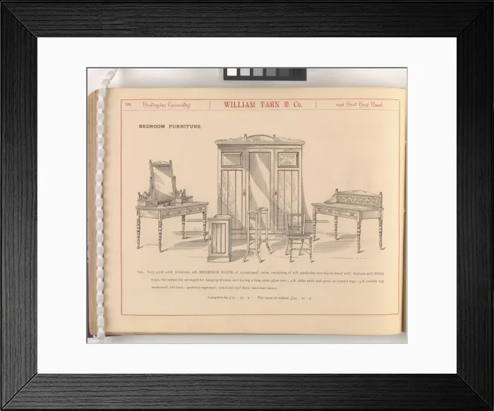 Framed Print : Page from William Tarn and Co.s Illustrated Catalogue: wit Framed Print : Page from William Tarn and Co.s Illustrated Catalogue: wit