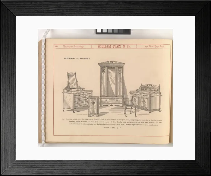 Framed Print : Page from William Tarn and Co.s Illustrated Catalogue: wit