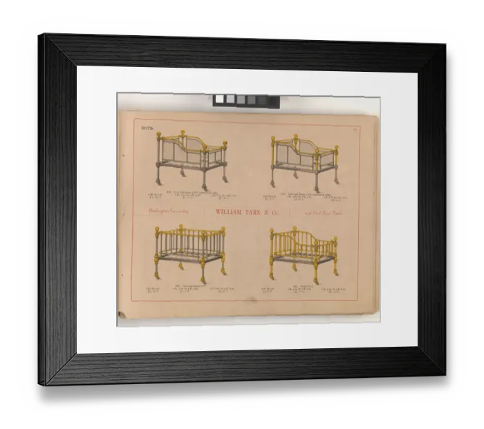 Framed Print : Page from William Tarn and Co.s Illustrated Catalogue: wit