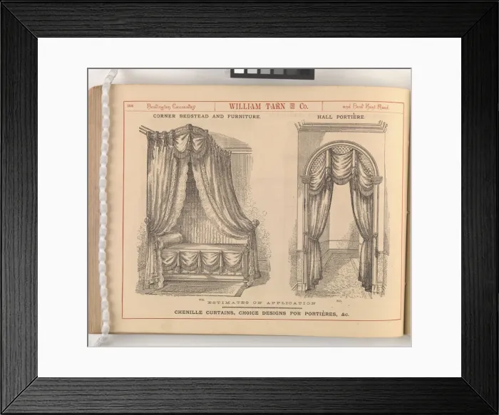 Framed Print : Page from William Tarn and Co.s Illustrated Catalogue: wit Framed Print : Page from William Tarn and Co.s Illustrated Catalogue: wit