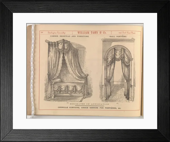 Framed Print : Page from William Tarn and Co.s Illustrated Catalogue: wit Framed Print : Page from William Tarn and Co.s Illustrated Catalogue: wit