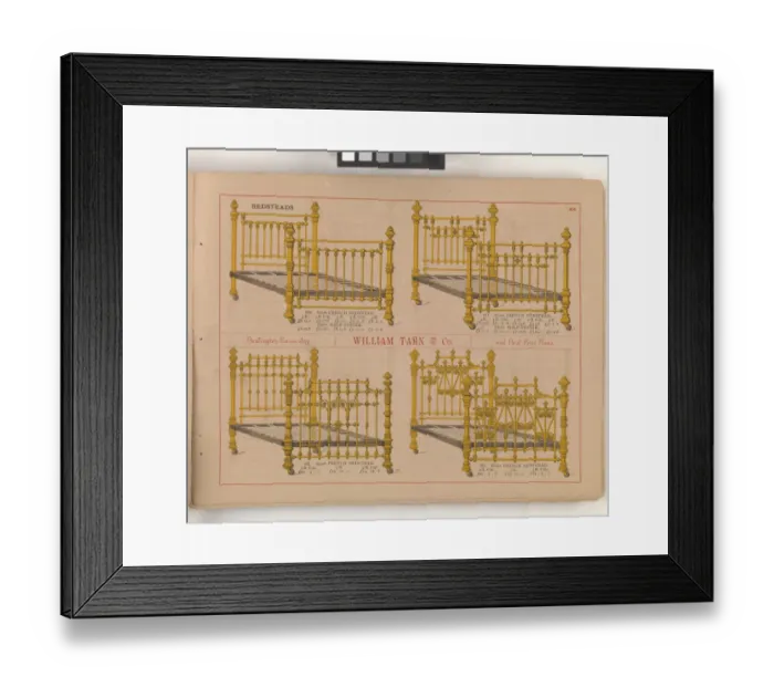 Framed Print : Page from William Tarn and Co.s Illustrated Catalogue: wit