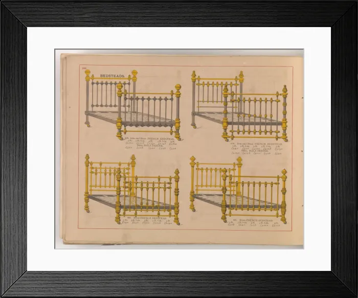 Framed Print : Page from William Tarn and Co.s Illustrated Catalogue: wit Framed Print : Page from William Tarn and Co.s Illustrated Catalogue: wit