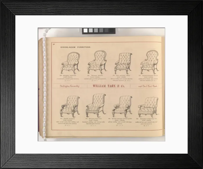 Framed Print : Page from William Tarn and Co.s Illustrated Catalogue: wit Framed Print : Page from William Tarn and Co.s Illustrated Catalogue: wit