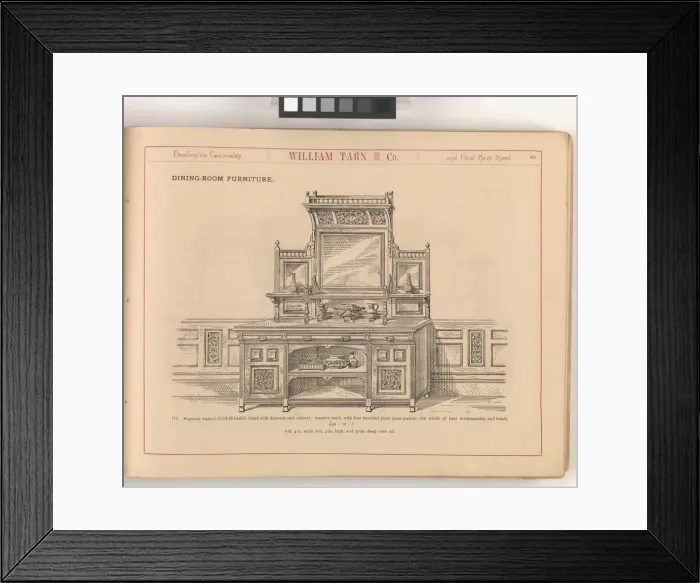 Framed Print : Page from William Tarn and Co.s Illustrated Catalogue: wit Framed Print : Page from William Tarn and Co.s Illustrated Catalogue: wit