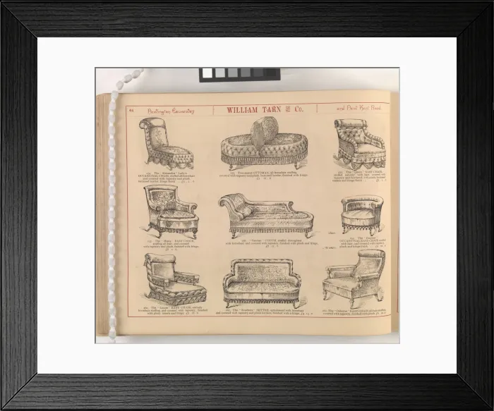 Framed Print : Page from William Tarn and Co.s Illustrated Catalogue: wit Framed Print : Page from William Tarn and Co.s Illustrated Catalogue: wit