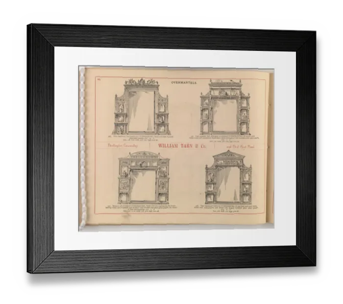 Framed Print : Page from William Tarn and Co.s Illustrated Catalogue: wit Framed Print : Page from William Tarn and Co.s Illustrated Catalogue: wit