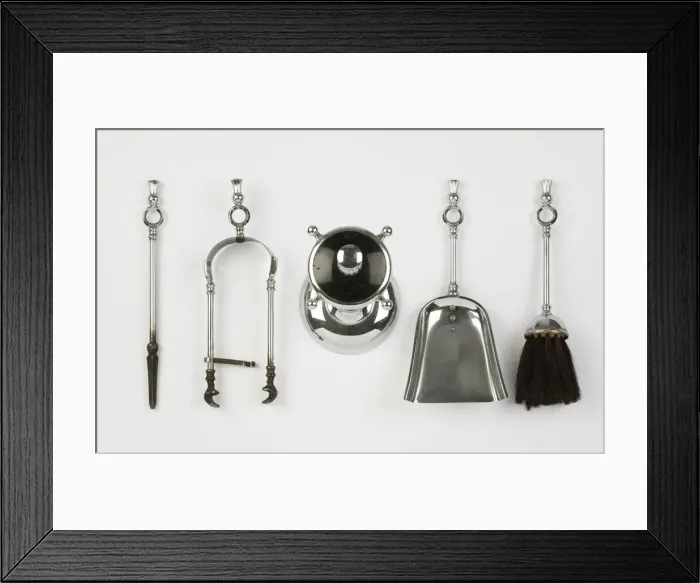 Framed Print : Fire companion set Framed Print : Fire companion set