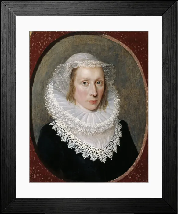 Framed Print : Portrait of an unknown woman Framed Print : Portrait of an unknown woman