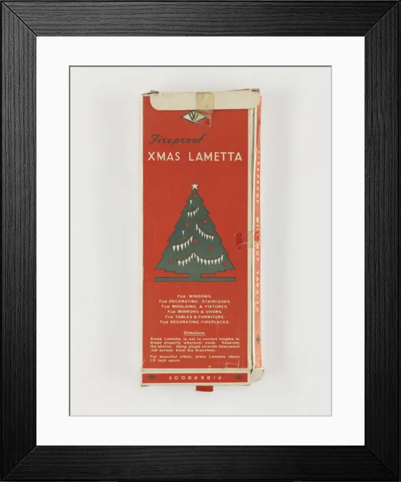 Framed Print : Lametta box Framed Print : Lametta box
