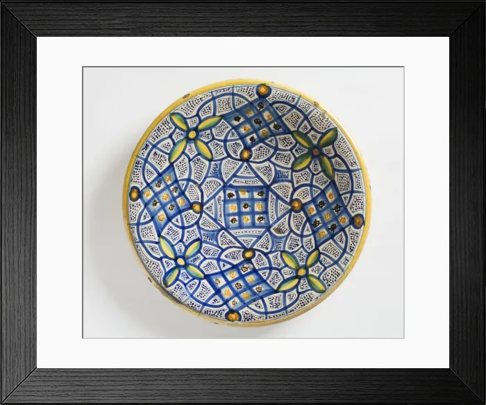 Framed Print : Maiolica plate Framed Print : Maiolica plate