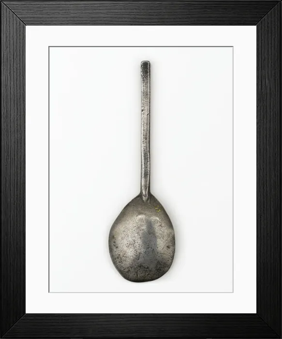 Framed Print : Spoon, reverse Framed Print : Spoon, reverse