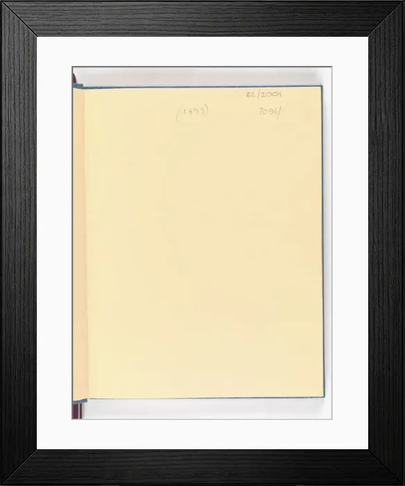 Framed Print : Page from Catalogue of Materials for House Painting and Gla Framed Print : Page from Catalogue of Materials for House Painting and Gla