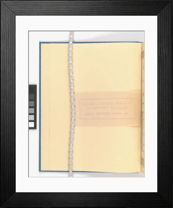 Framed Print : Page from Catalogue of Materials for House Painting and Gla Framed Print : Page from Catalogue of Materials for House Painting and Gla