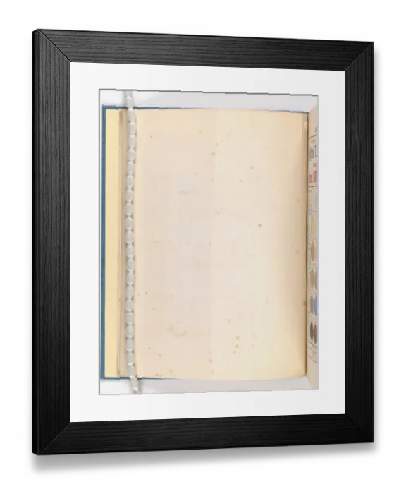 Framed Print : Page from Catalogue of Materials for House Painting and Gla Framed Print : Page from Catalogue of Materials for House Painting and Gla