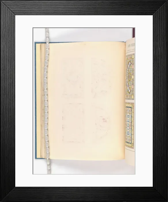 Framed Print : Page from Catalogue of Materials for House Painting and Gla Framed Print : Page from Catalogue of Materials for House Painting and Gla