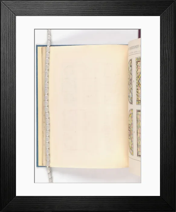 Framed Print : Page from Catalogue of Materials for House Painting and Gla Framed Print : Page from Catalogue of Materials for House Painting and Gla