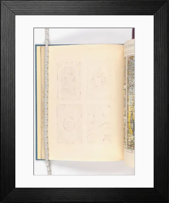 Framed Print : Page from Catalogue of Materials for House Painting and Gla Framed Print : Page from Catalogue of Materials for House Painting and Gla