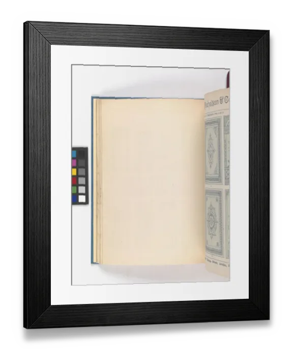 Framed Print : Page from Catalogue of Materials for House Painting and Gla Framed Print : Page from Catalogue of Materials for House Painting and Gla
