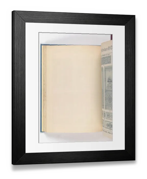 Framed Print : Page from Catalogue of Materials for House Painting and Gla Framed Print : Page from Catalogue of Materials for House Painting and Gla