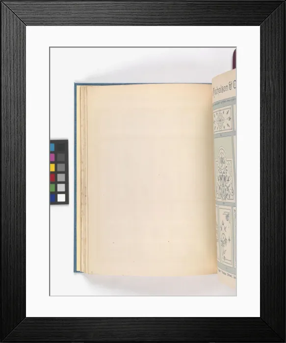 Framed Print : Page from Catalogue of Materials for House Painting and Gla Framed Print : Page from Catalogue of Materials for House Painting and Gla