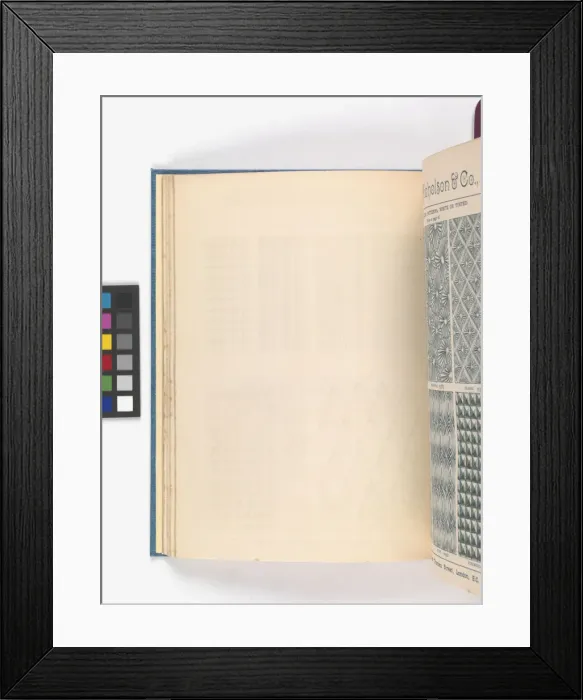 Framed Print : Page from Catalogue of Materials for House Painting and Gla Framed Print : Page from Catalogue of Materials for House Painting and Gla