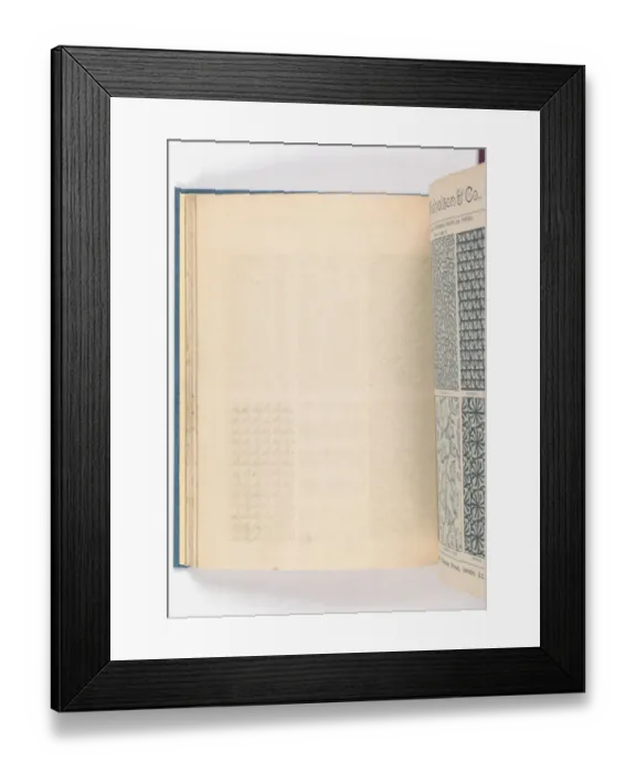 Framed Print : Page from Catalogue of Materials for House Painting and Gla Framed Print : Page from Catalogue of Materials for House Painting and Gla