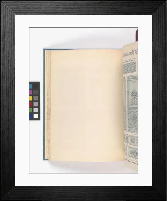Framed Print : Page from Catalogue of Materials for House Painting and Gla Framed Print : Page from Catalogue of Materials for House Painting and Gla
