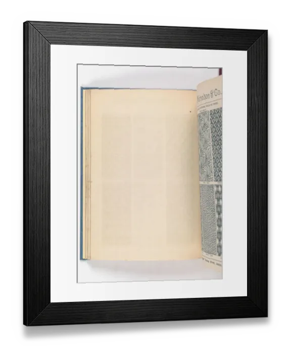 Framed Print : Page from Catalogue of Materials for House Painting and Gla Framed Print : Page from Catalogue of Materials for House Painting and Gla