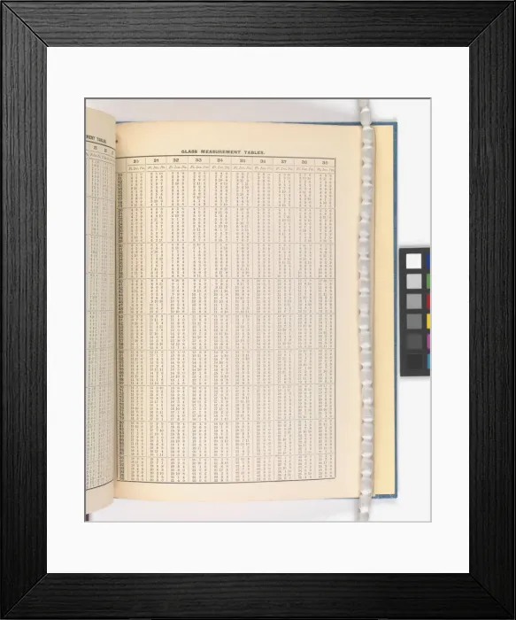 Framed Print : Page from Catalogue of Materials for House Painting and Gla Framed Print : Page from Catalogue of Materials for House Painting and Gla