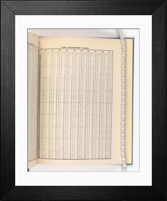 Framed Print : Page from Catalogue of Materials for House Painting and Gla Framed Print : Page from Catalogue of Materials for House Painting and Gla