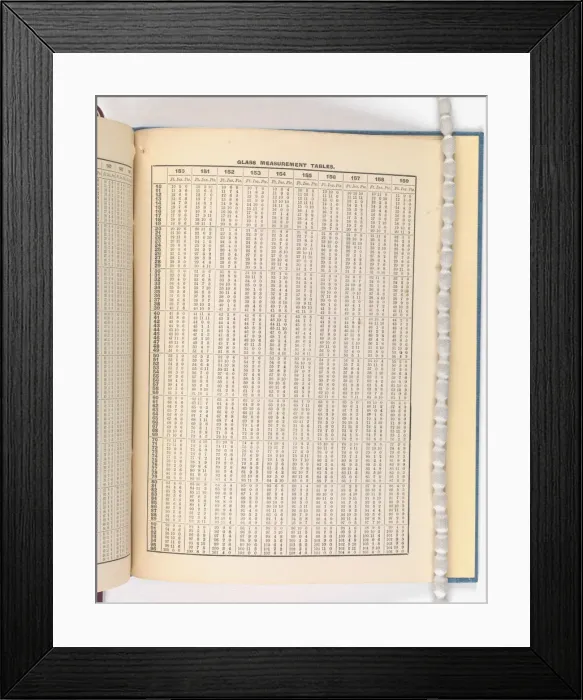 Framed Print : Page from Catalogue of Materials for House Painting and Gla Framed Print : Page from Catalogue of Materials for House Painting and Gla
