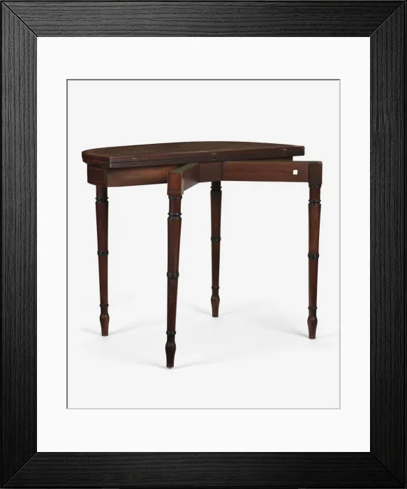 Framed Print : Card table Framed Print : Card table