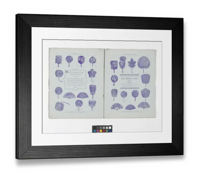 Framed Print : Pages from catalogue published by M. Samuel & Co Framed Print : Pages from catalogue published by M. Samuel & Co