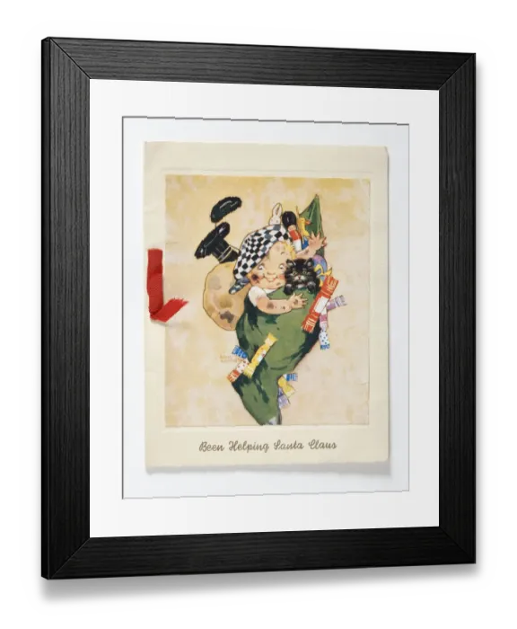 Framed Print : Christmas card Framed Print : Christmas card