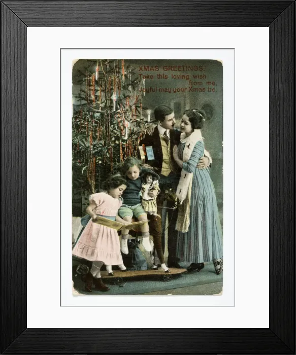 Framed Print : Christmas card Framed Print : Christmas card