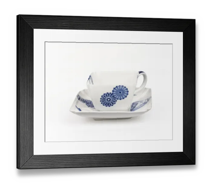 Framed Print : Variety tea cup and saucer Framed Print : Variety tea cup and saucer