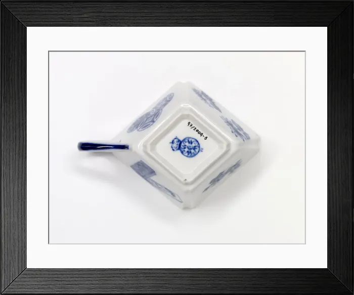 Framed Print : Variety tea cup, underside Framed Print : Variety tea cup, underside